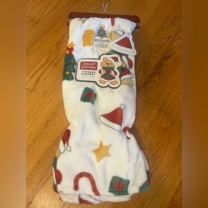 Festive Christmas holiday bear super soft Blanket